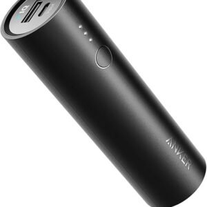 Anker PowerCore 5,000mAh Portable Charger, Ultra-Compact 5K External Battery with Fast-Charging Technology, 1 USB-A Port, for iPhone, iPad, Samsung Galaxy and More