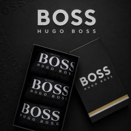 Hugo Boss — Men's Boxer Briefs 3-Pack Gift Box #17