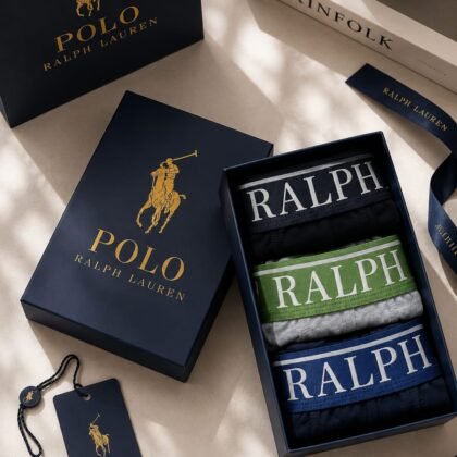 Men's Boxer Briefs 3-Pack Gift Box — Design 47
