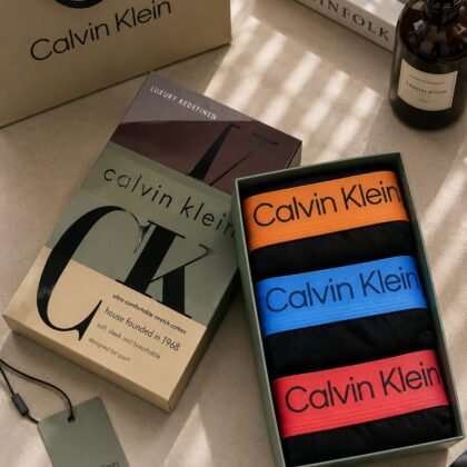 Men's Boxer Briefs 3-Pack Gift Box — Design 43