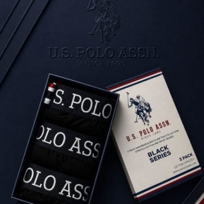 U.S. Polo Assn. — Men's Boxer Briefs 3-Pack Gift Box #27