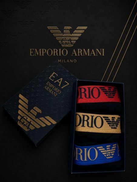 Emporio Armani EA7 — Men's Boxer Briefs 3-Pack Gift Box #28