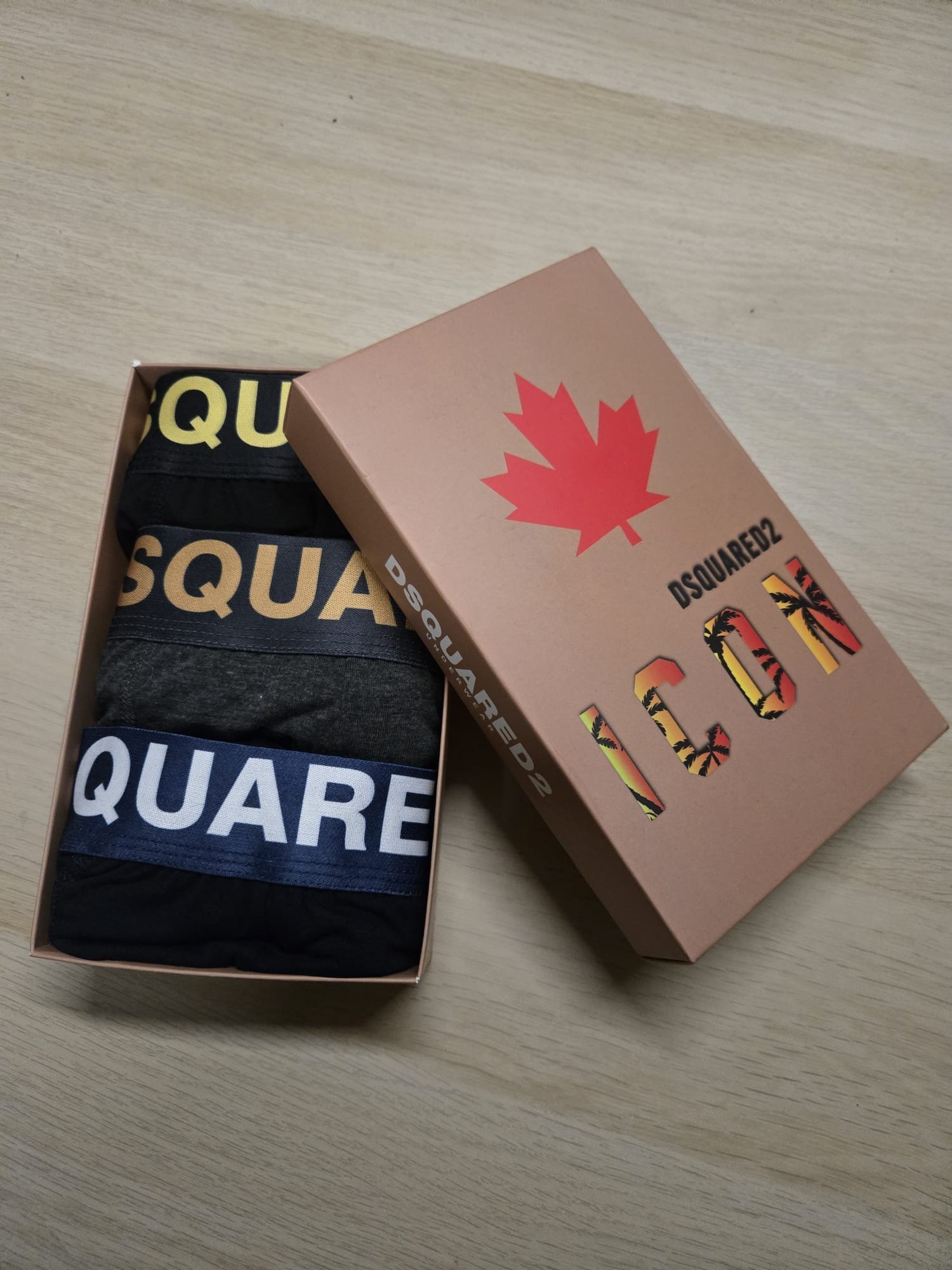 Dsquared2 — Men's Boxer Briefs 3-Pack Gift Box #65