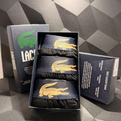 Lacoste — Men's Boxer Briefs 3-Pack Gift Box