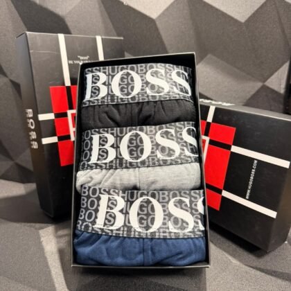 BOSS — Men's Boxer Briefs 3-Pack Gift Box
