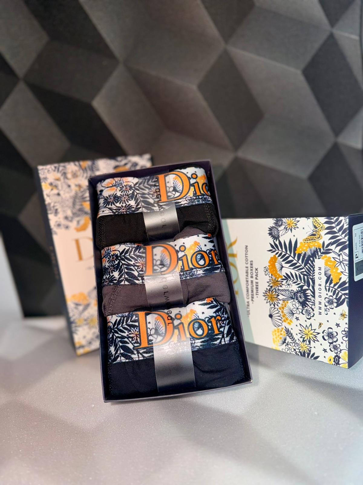 Dior — Men's Boxer Briefs 3-Pack Gift Box