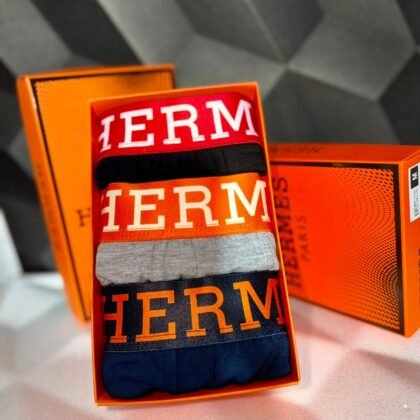 Hermes — Men's Boxer Briefs 3-Pack Gift Box