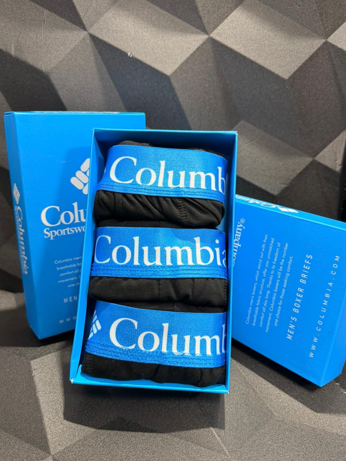 COLUMBIA — Men's Boxer Briefs 3-Pack Gift Box