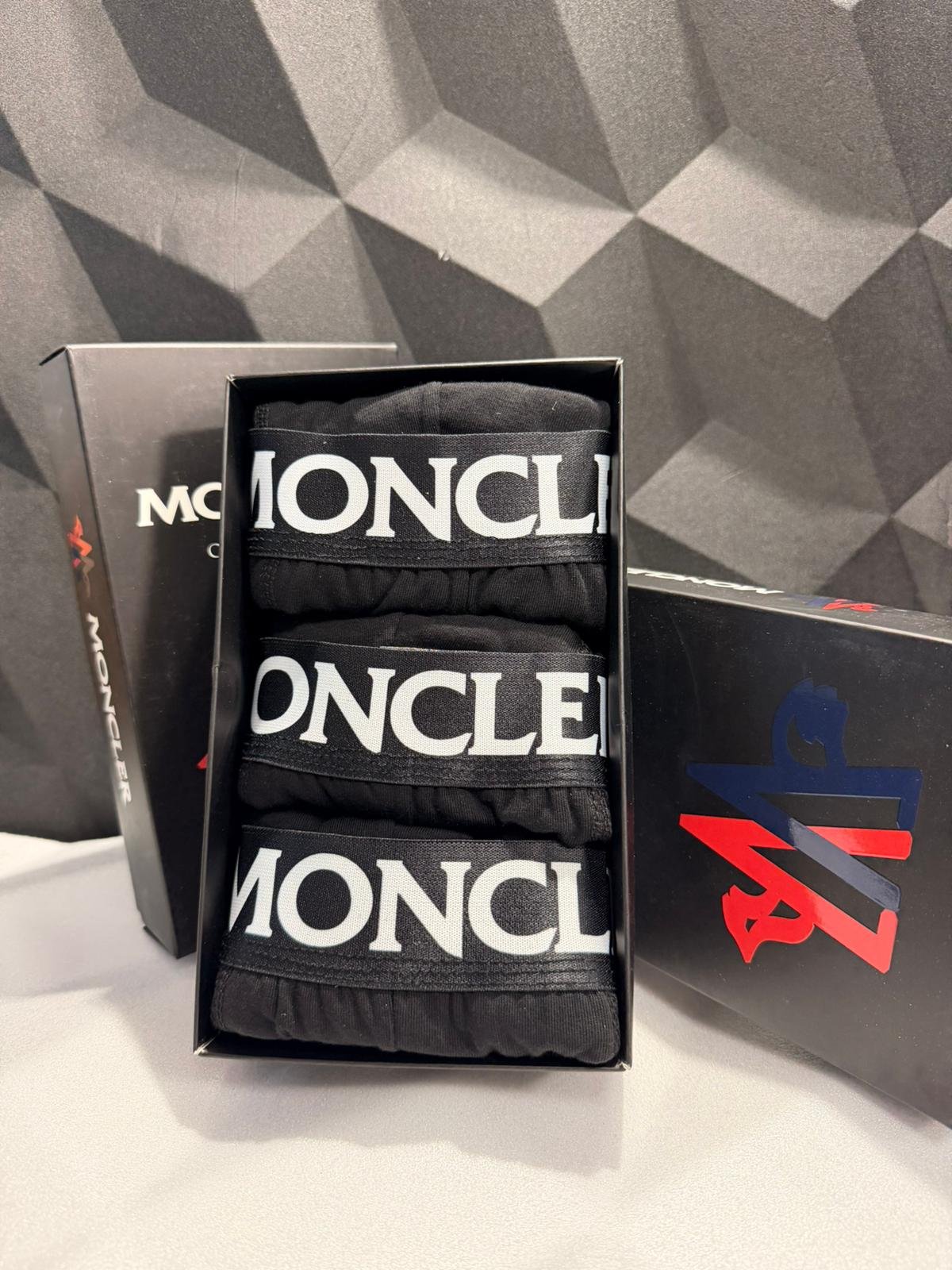 MONCLER — Men's Boxer Briefs 3-Pack Gift Box