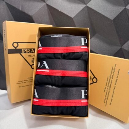 PRADA — Men's Boxer Briefs 3-Pack Gift Box