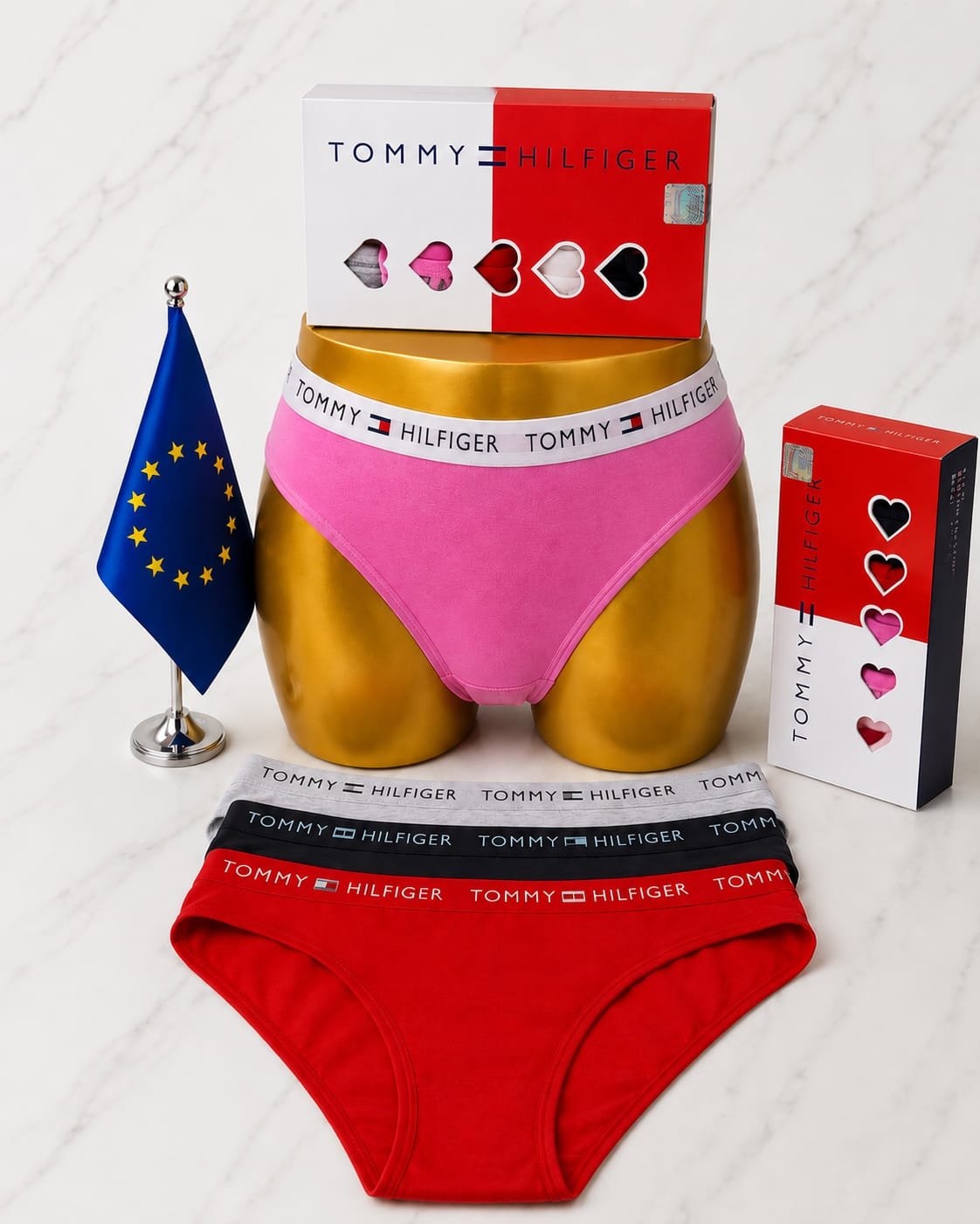 Women's Underwear 3-Piece Gift Box — Design 28