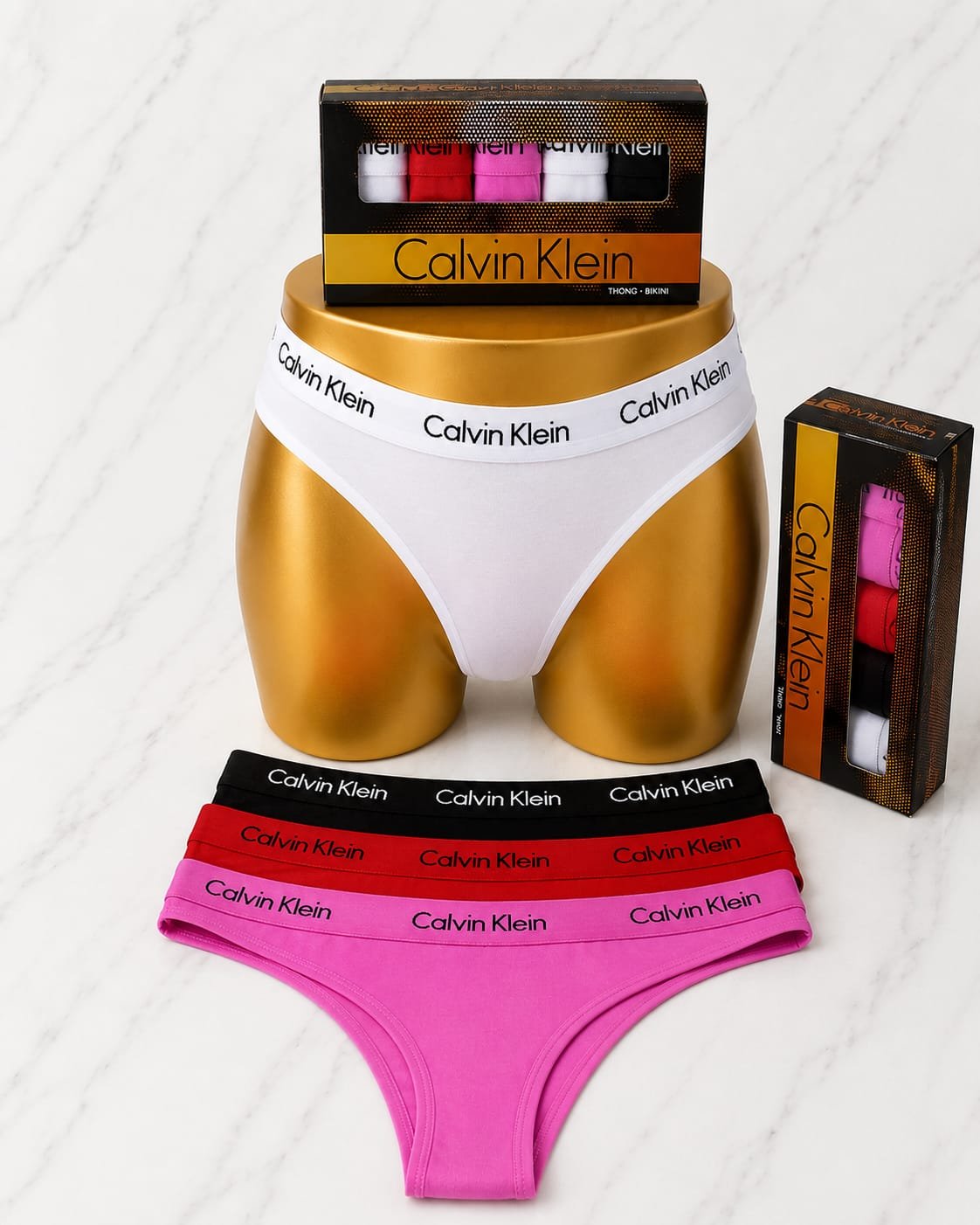 Women's Underwear 3-Piece Gift Box — Design 25
