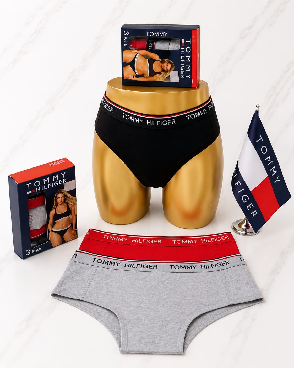 Women's Underwear 3-Piece Gift Box — Design 19