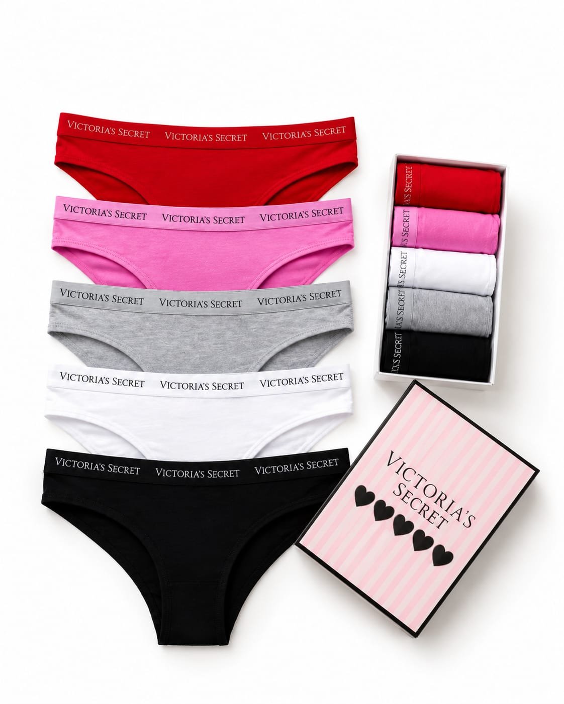 Women's Underwear 3-Piece Gift Box — Design 14
