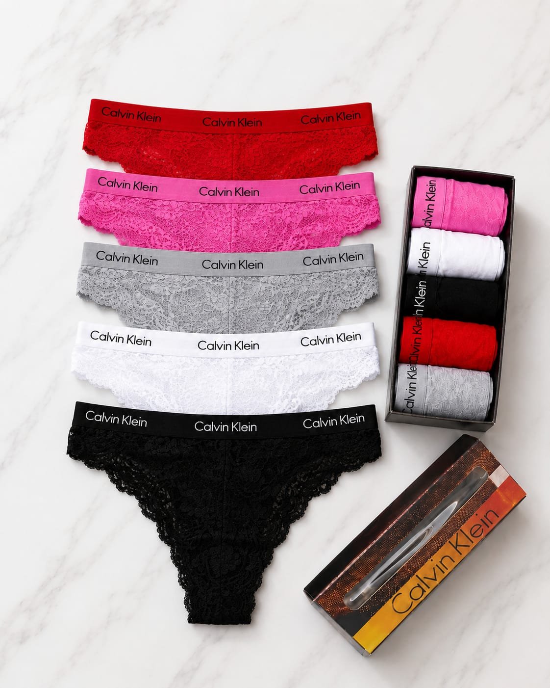 Women's Underwear 3-Piece Gift Box — Design 13