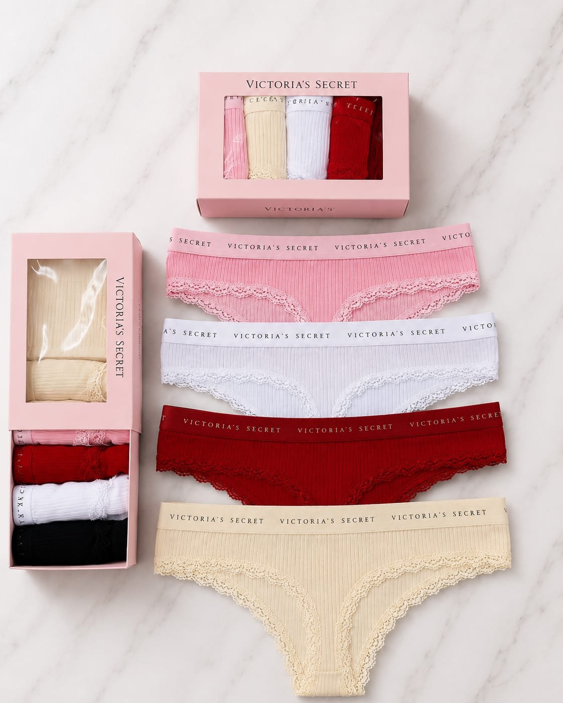 Women's Underwear 3-Piece Gift Box — Design 12