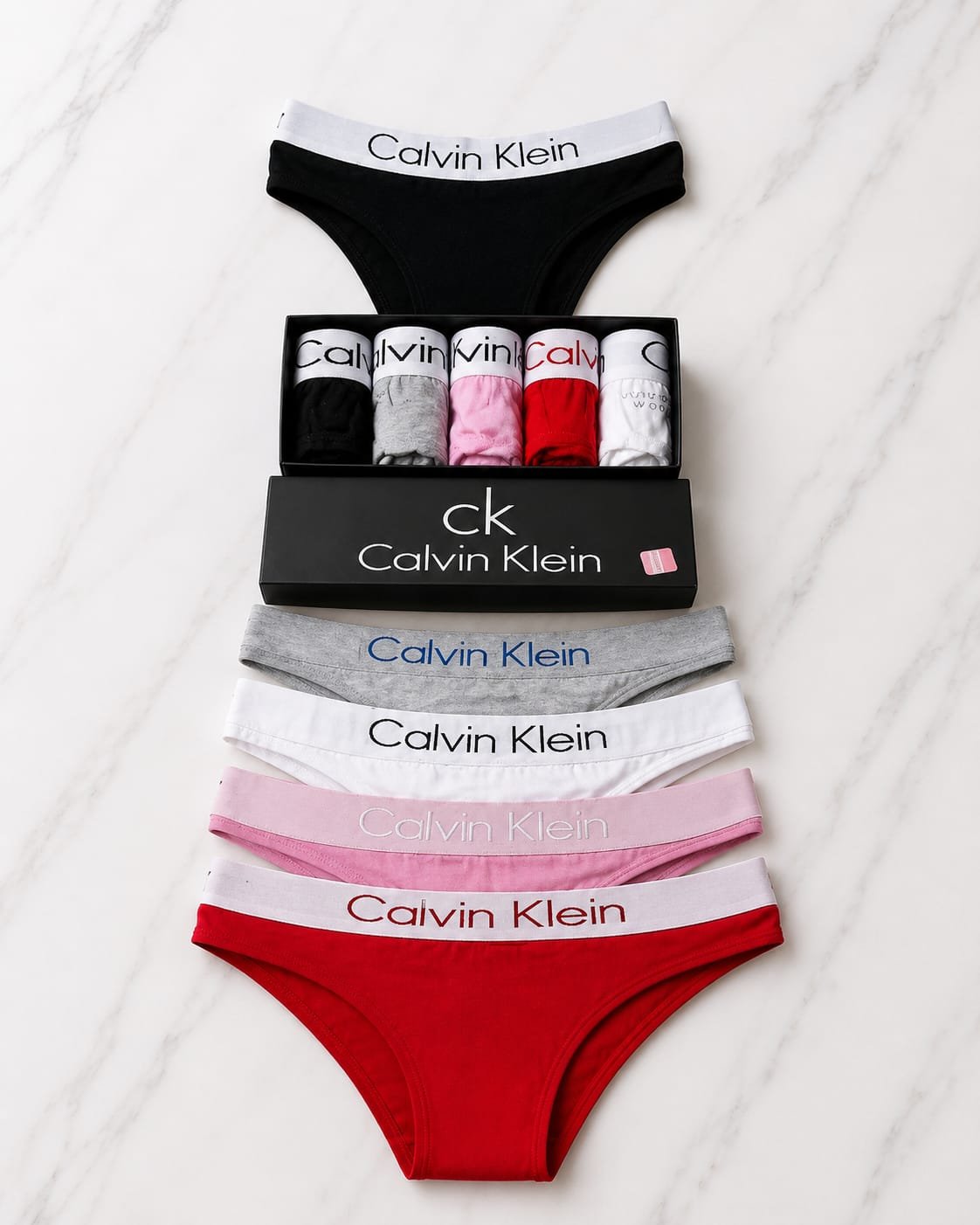 Women's Underwear 3-Piece Gift Box — Design 8