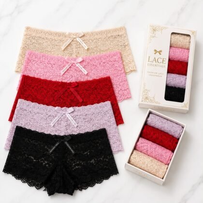 Women's Underwear 3-Piece Gift Box — Design 7