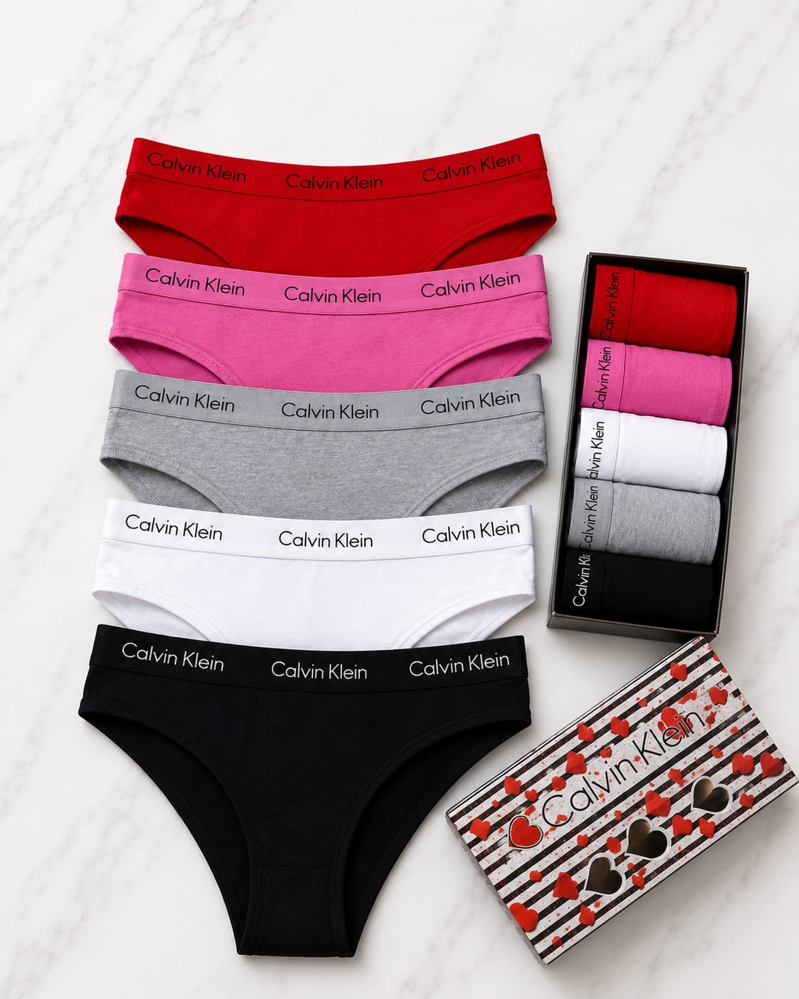 Women's Underwear 3-Piece Gift Box — Design 6