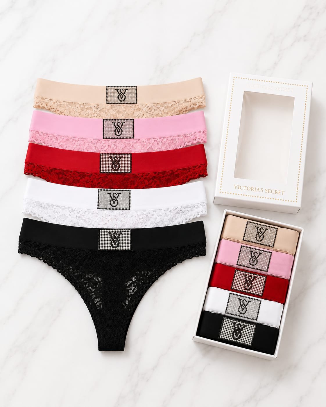 Women's Underwear 3-Piece Gift Box — Design 5