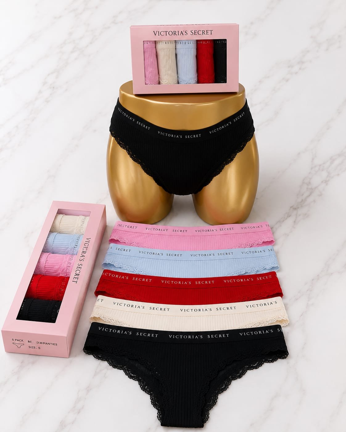 Women's Underwear 3-Piece Gift Box — Design 2