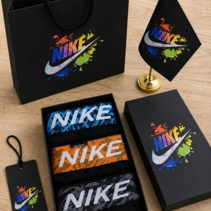 Men's Boxer Briefs 3-Pack Gift Box — Design 12
