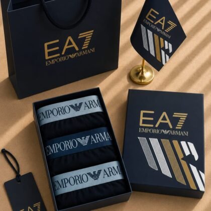 Men's Boxer Briefs 3-Pack Gift Box — Design 6