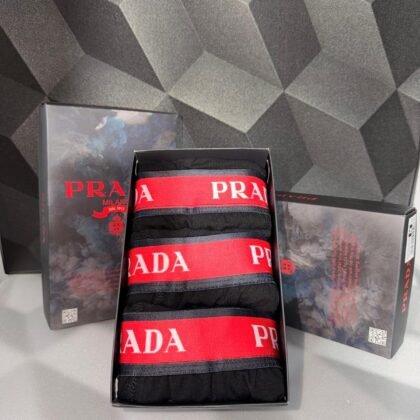 Prada — Men's Boxer Briefs 3-Pack Gift Box