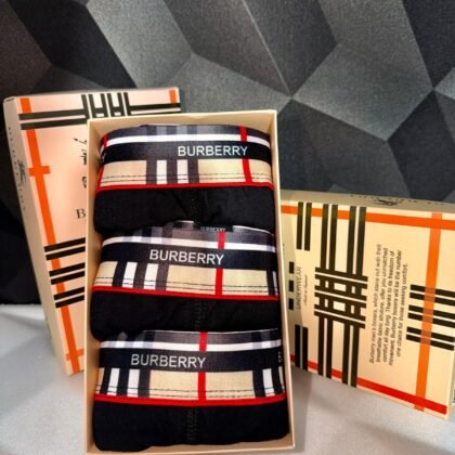 BURBERRY — Men's Boxer Briefs 3-Pack Gift Box